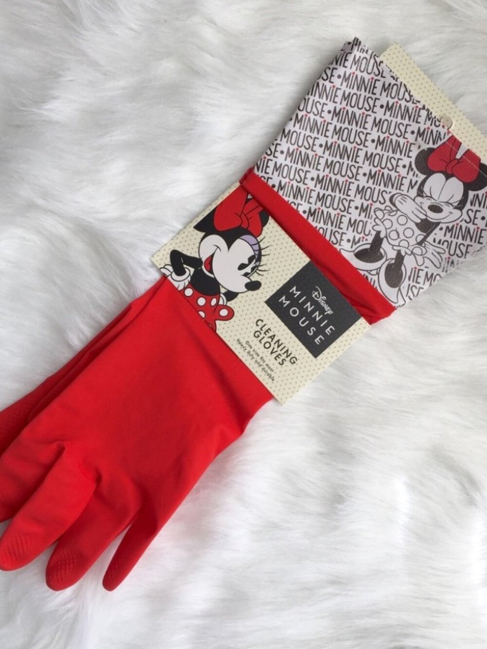 Minnie Mouse Cleaning Gloves